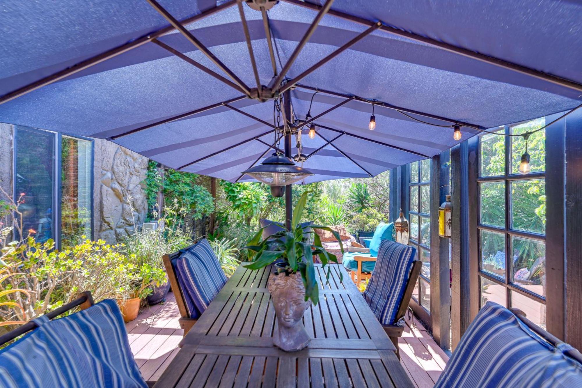 Bohemian Wonderland Benicia Bungalow With Pergola! Eksteriør billede