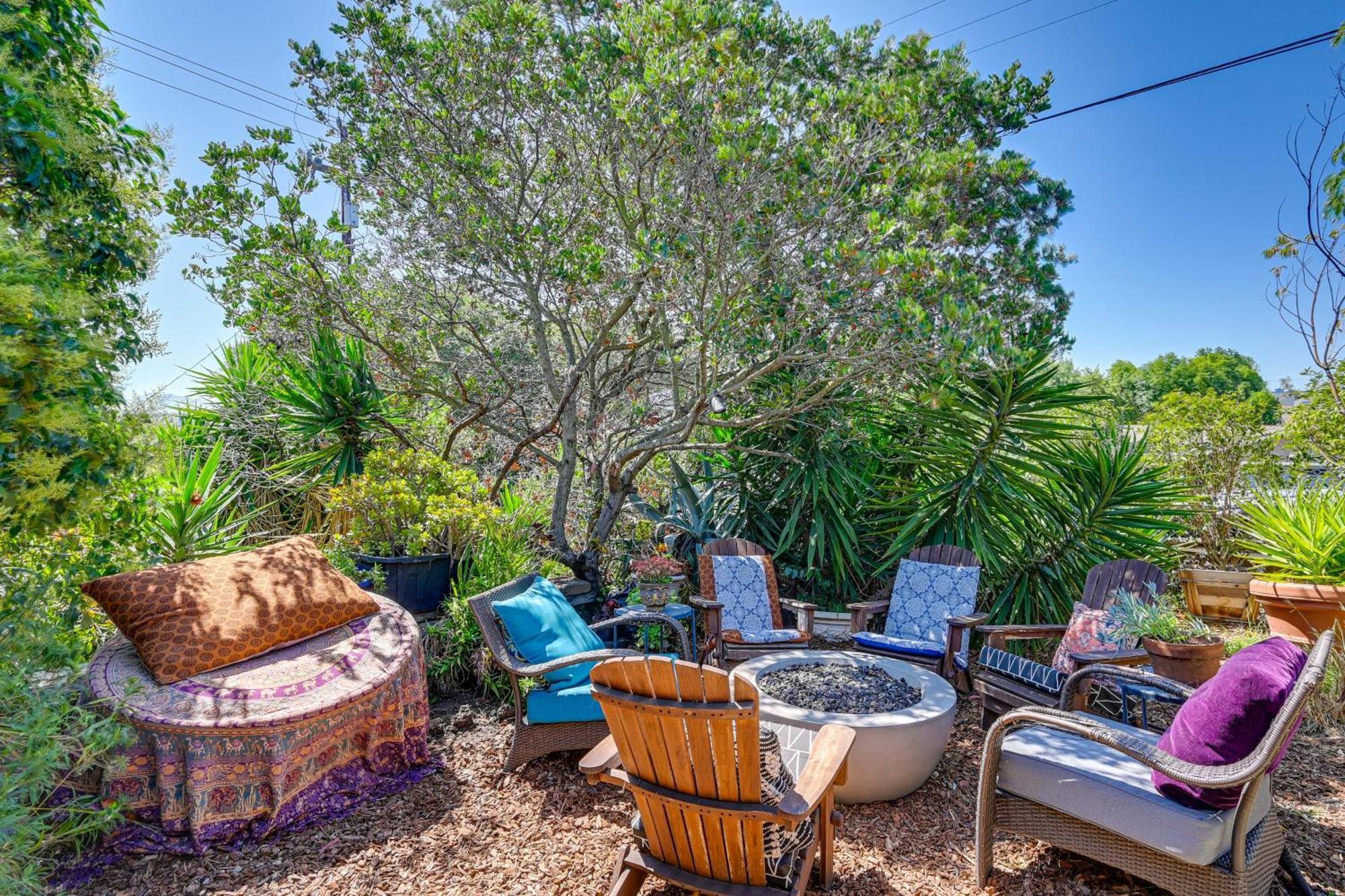 Bohemian Wonderland Benicia Bungalow With Pergola! Eksteriør billede